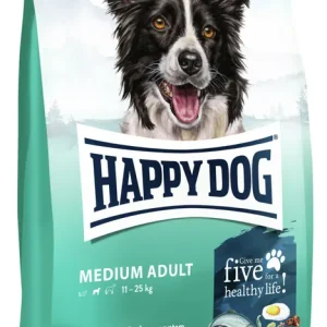 HAPPY DOG fit & vital Medium Adult 12 Kilogramm Hundetrockenfutter Saisonangebot